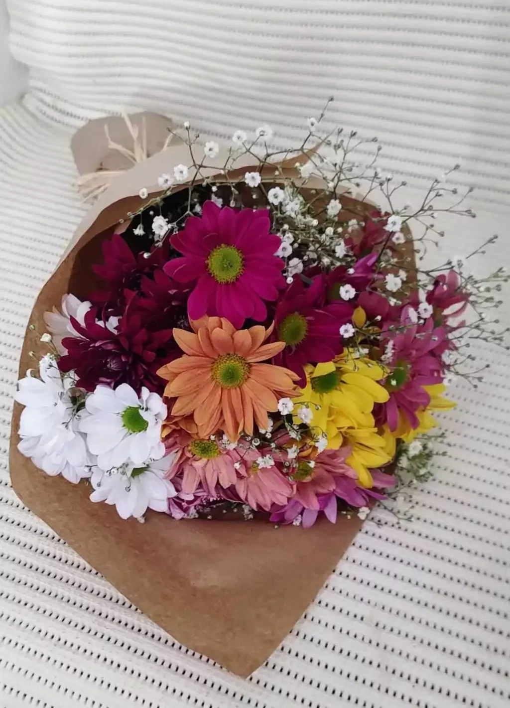 Ramalhete de Margaridas e Gérberas