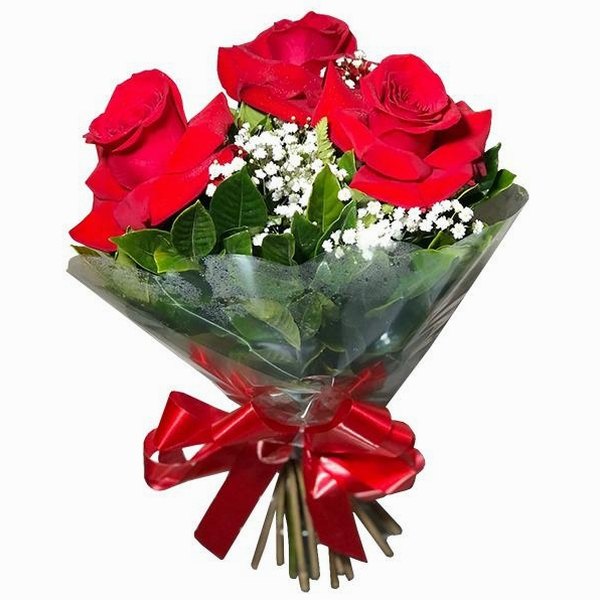 Ramalhete 3 Rosas Colombianas