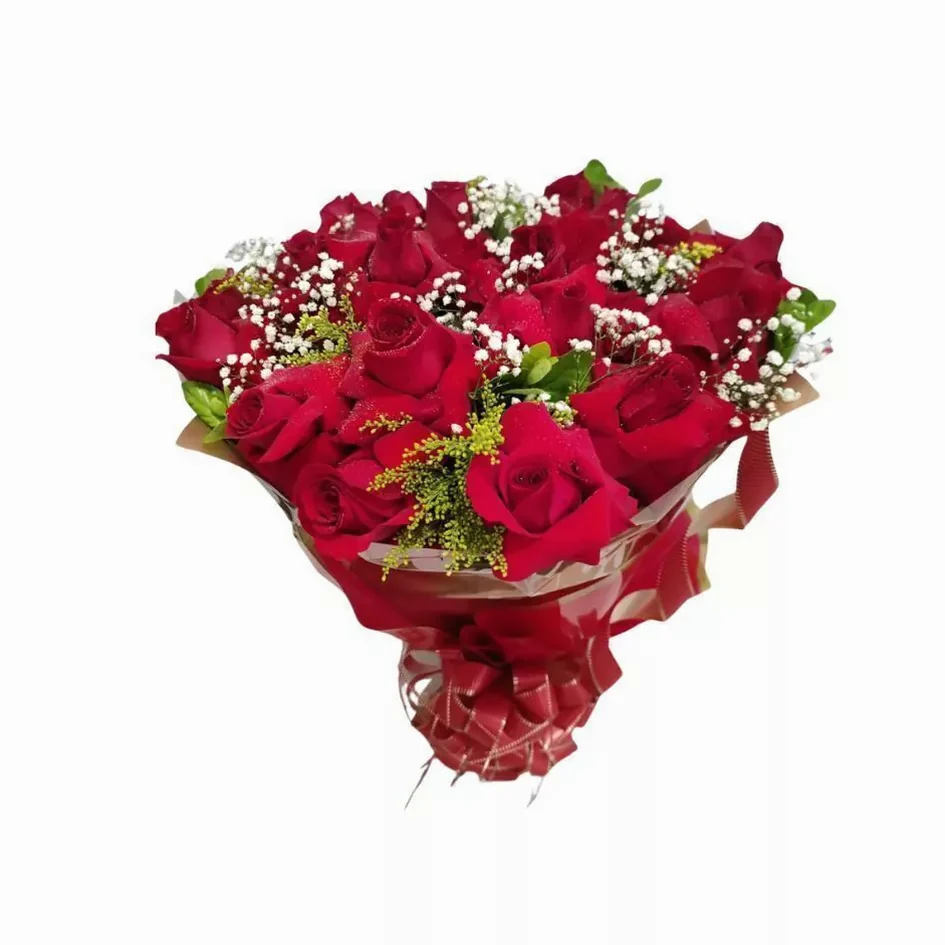 Ramalhete 10 rosas vermelhas