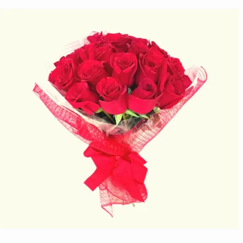Ramalhete 15 rosas vermelhas